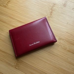 ACNE studios card wallet